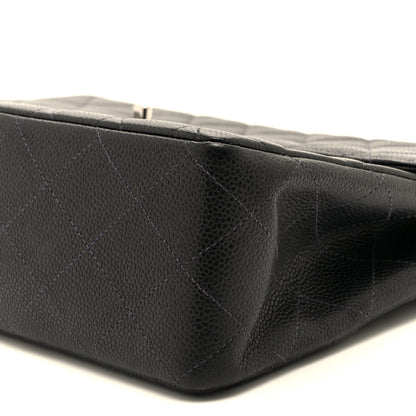 Chanel Caviar Jumbo Single Flap Black 10 of 10