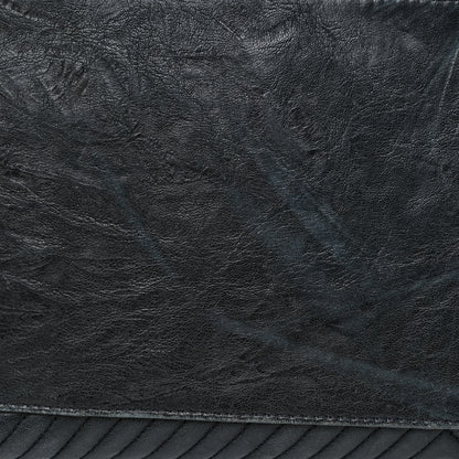 Chanel Wrinkled Lambskin Chevron Quilted Large Surpique Tote Black 17 of 18