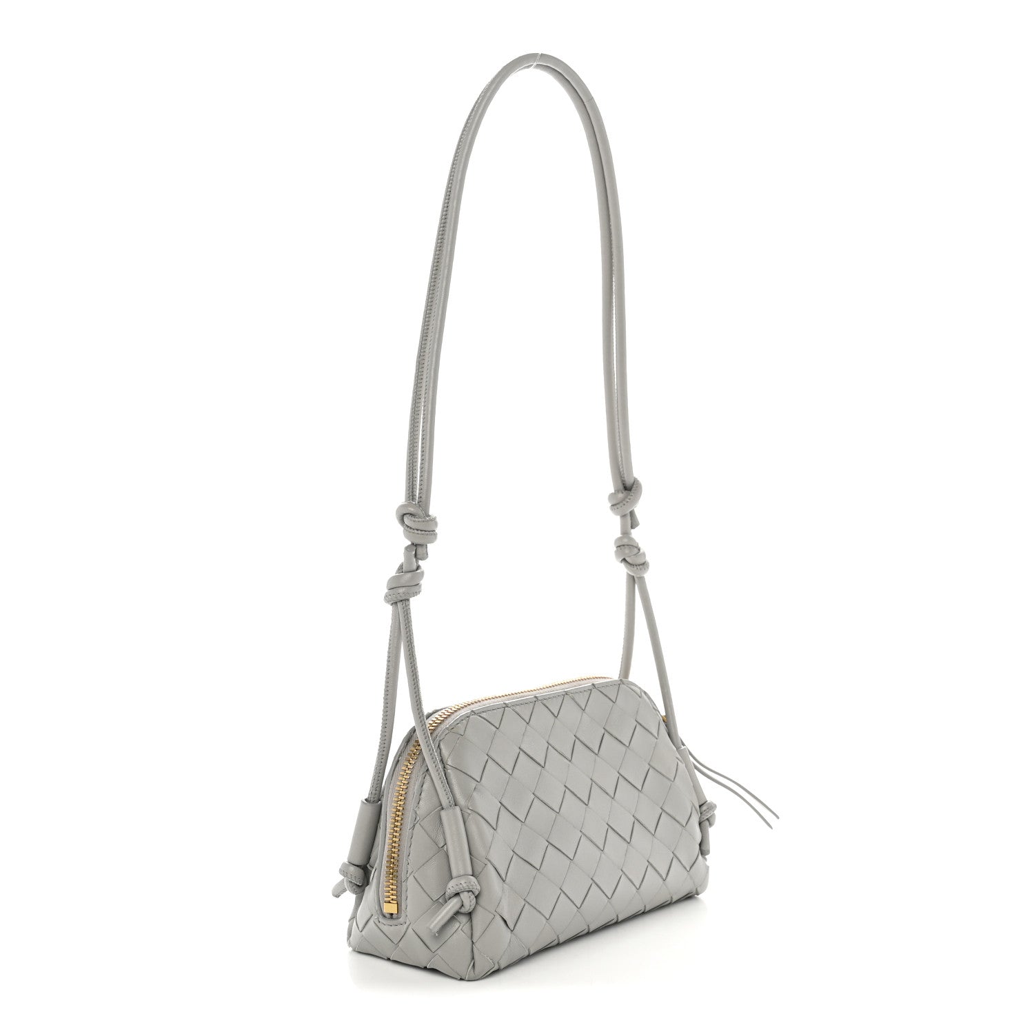 Bottega Veneta Nappa Intrecciato Concert Pouch Sterling 3 of 10
