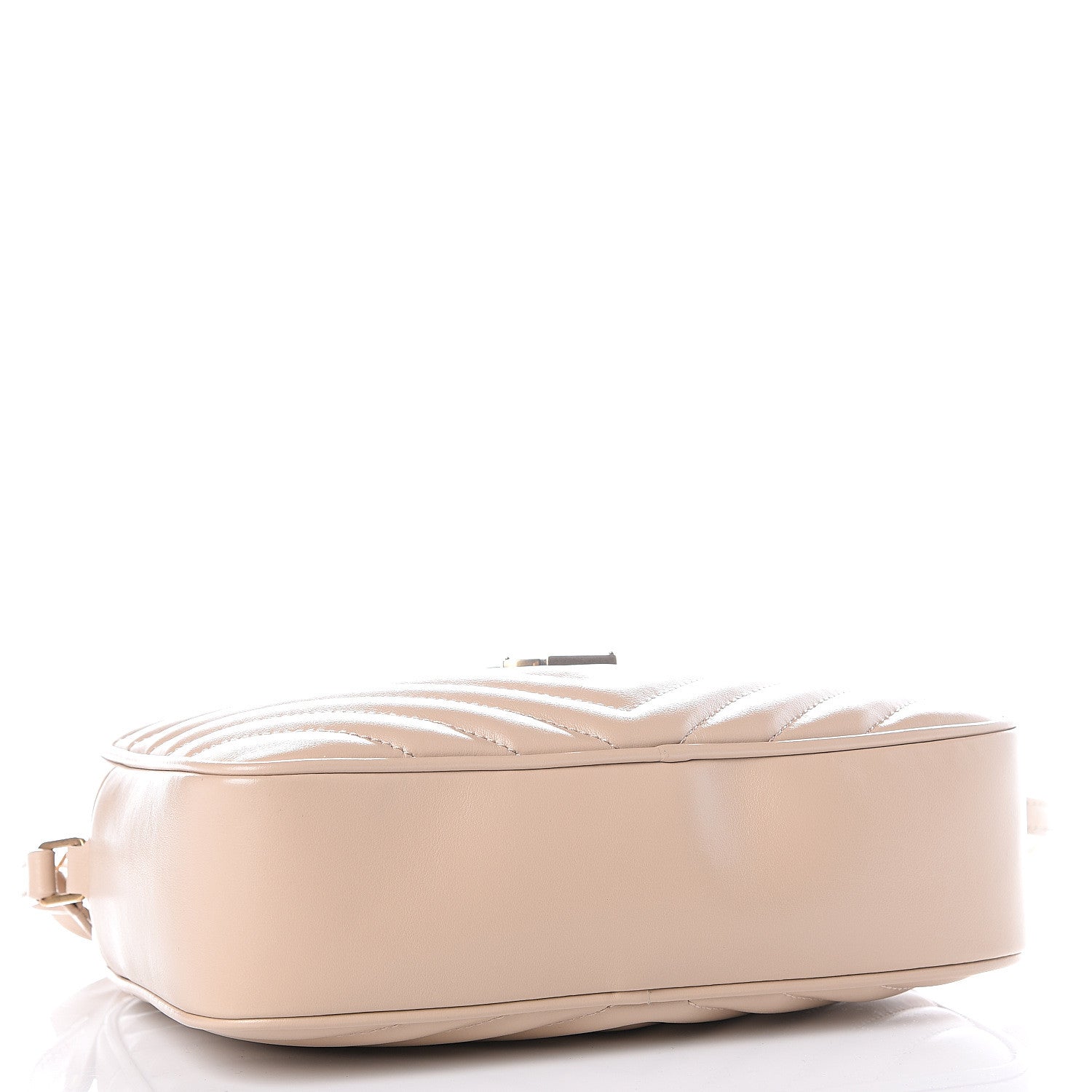 Saint Laurent Calfskin Matelasse Monogram Lou Camera Bag Nude Powder 3 of 11
