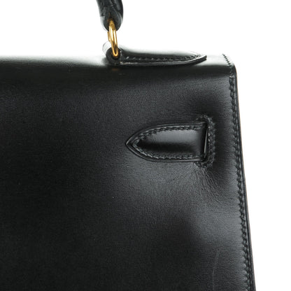 Hermes Box Kelly Sellier 28 Black 14 of 25