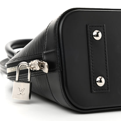 Louis Vuitton Epi Alma BB Black 8 of 9