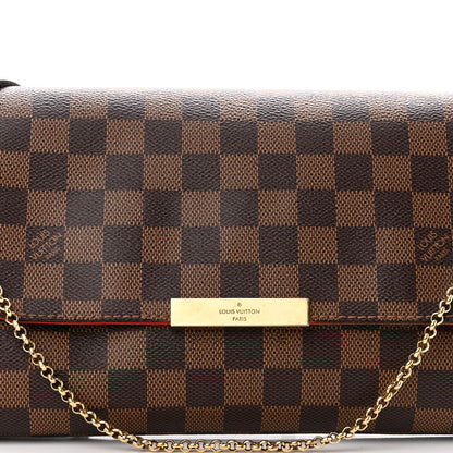 Louis Vuitton Damier Ebene Favorite MM 7 of 9