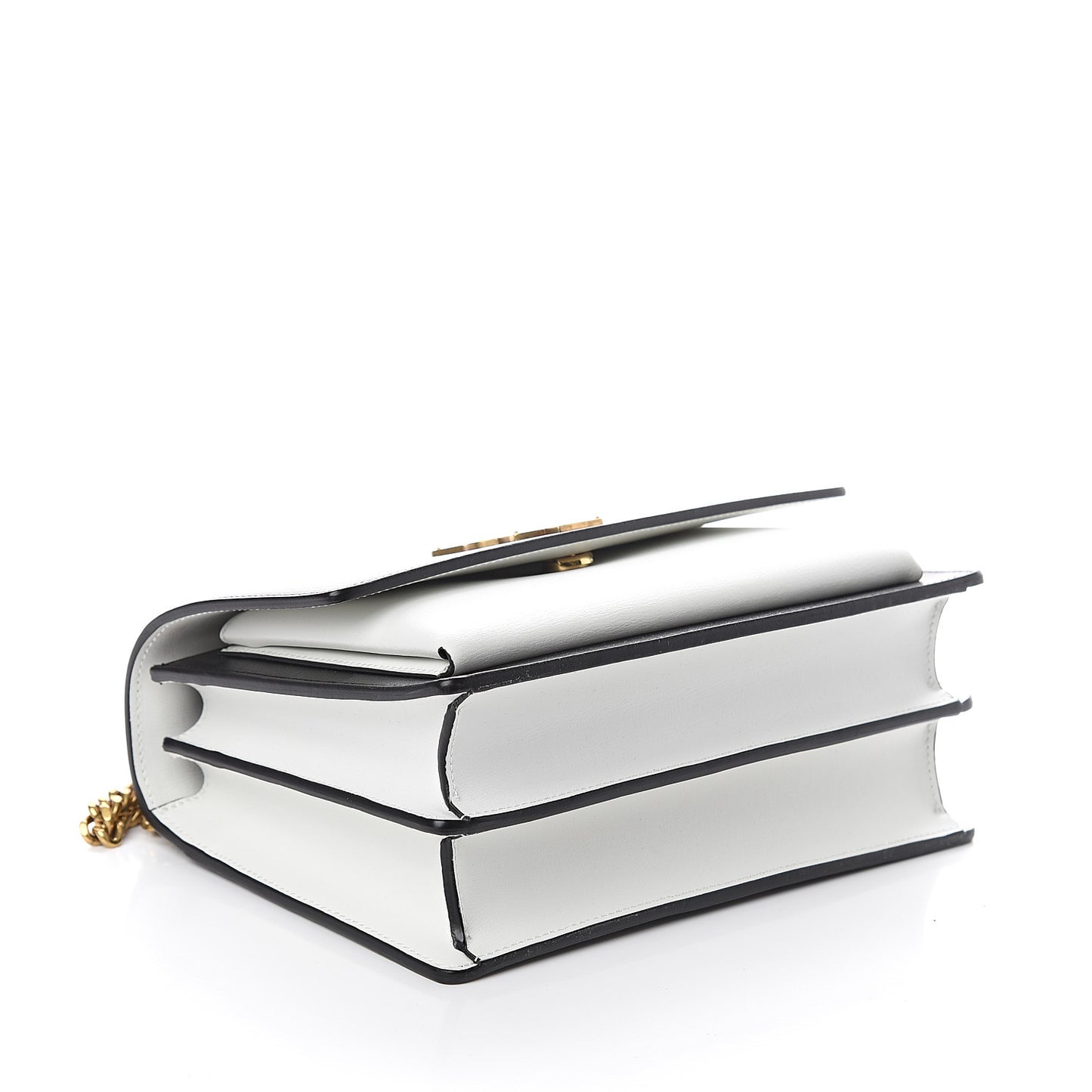 Calfskin Bi-Color Medium Monogram Sunset Black Pearl White