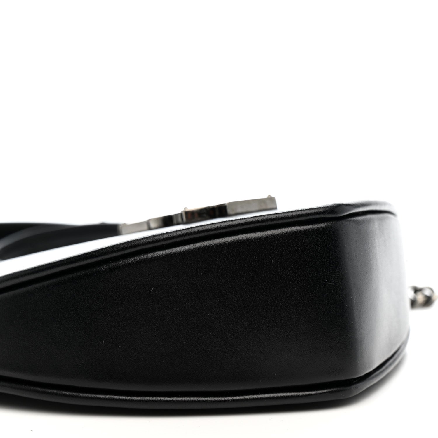 Saint Laurent Calfskin Heart Monogram Crossbody Black 9 of 11