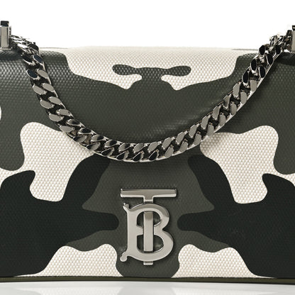 Burberry Coated Canvas Camouflage Print Small Lola Bag Multicolor 8 of 12