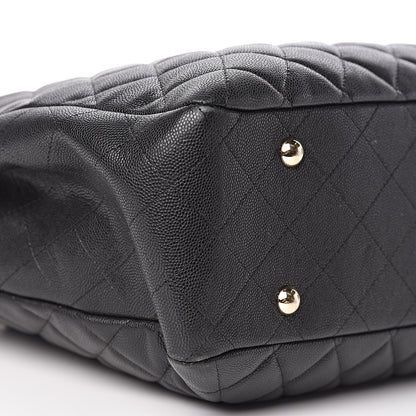 Chanel Caviar Quilted Large Shopping Tote Black 5 of 12