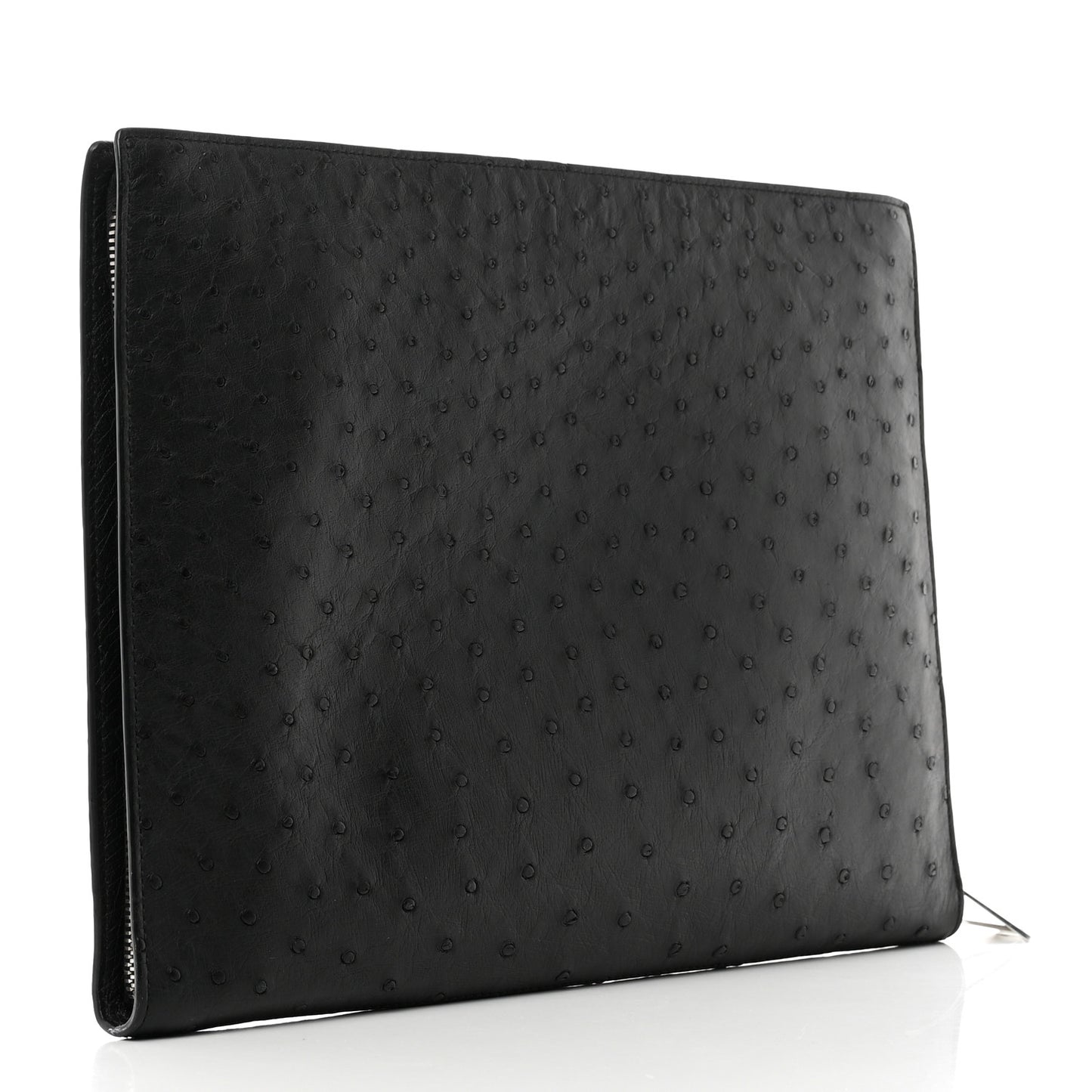 Ostrich Document Case Black