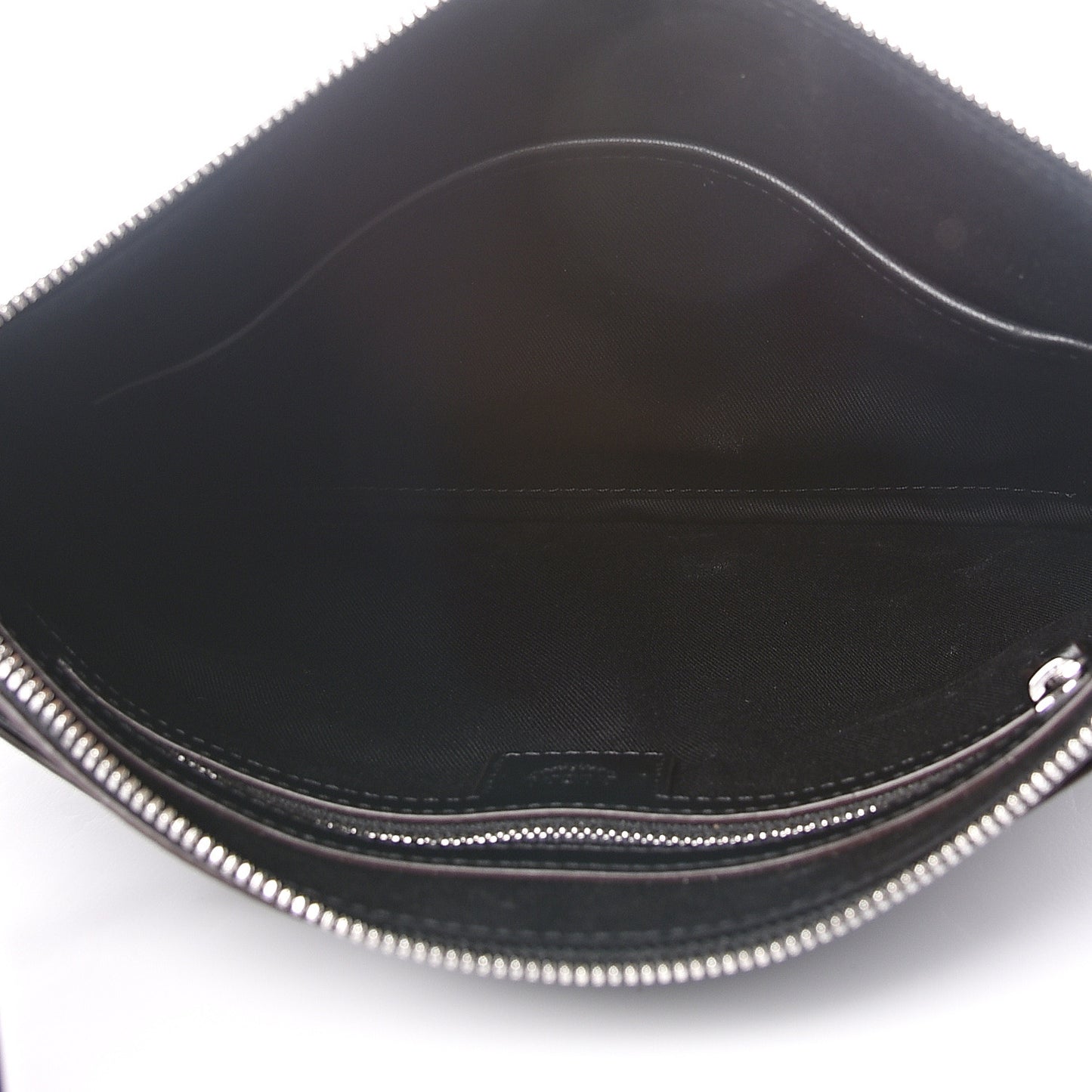 Calfskin Ottomar Monogram Medium Crossbody Pouch Black