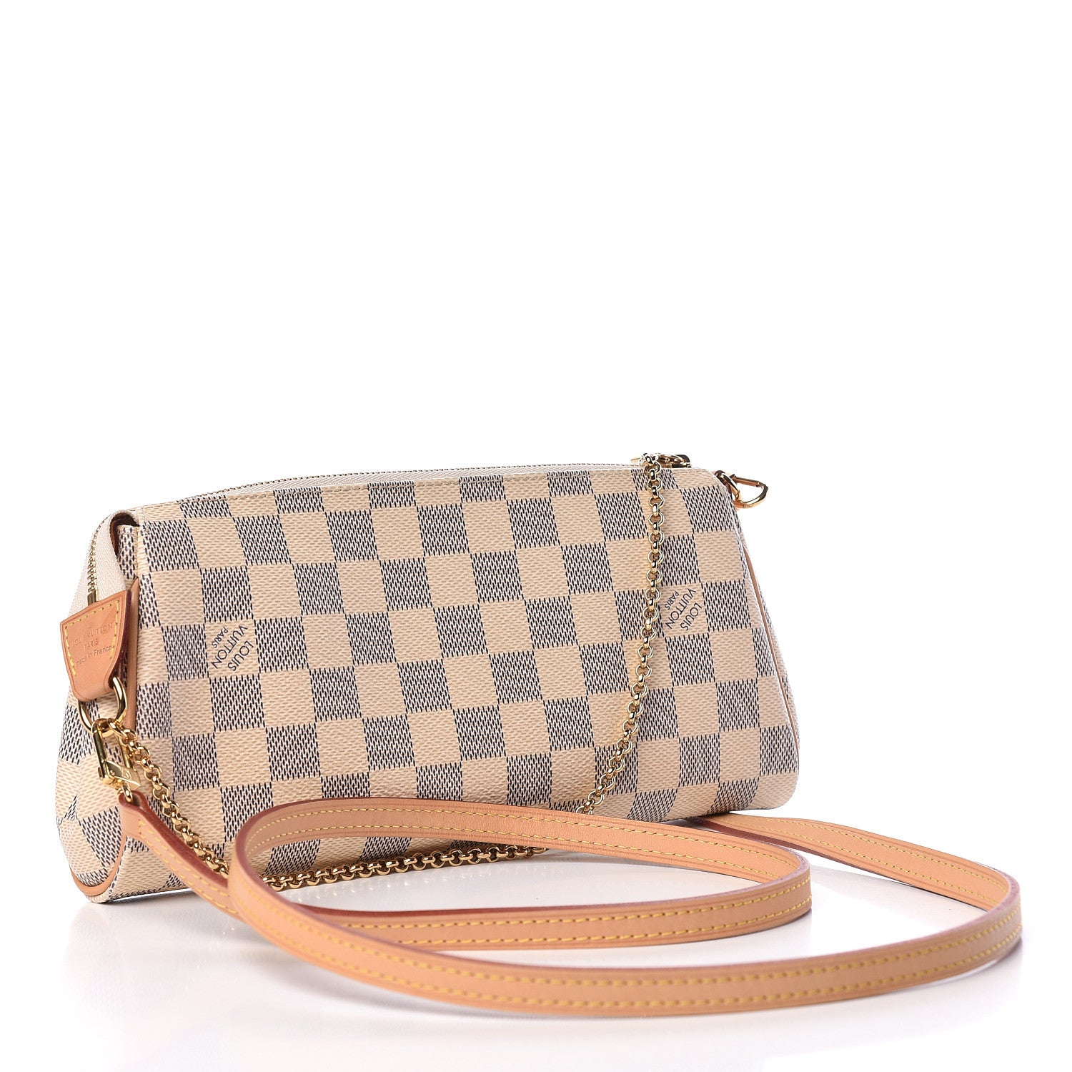 Louis Vuitton Damier Azur Eva Clutch 3 of 11