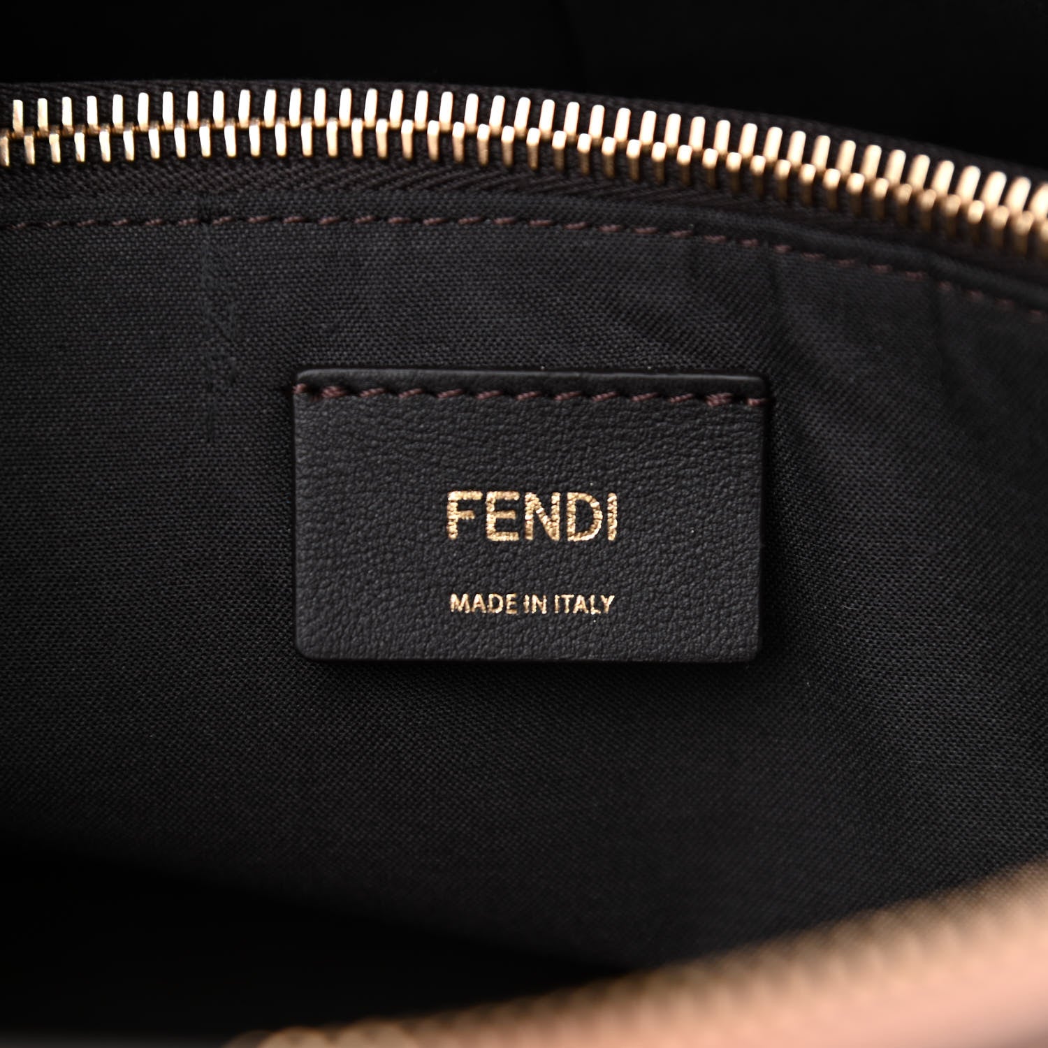 Fendi Vitello King Logo Embossed Medium By The Way Boston Bag Light Rose 6 of 8