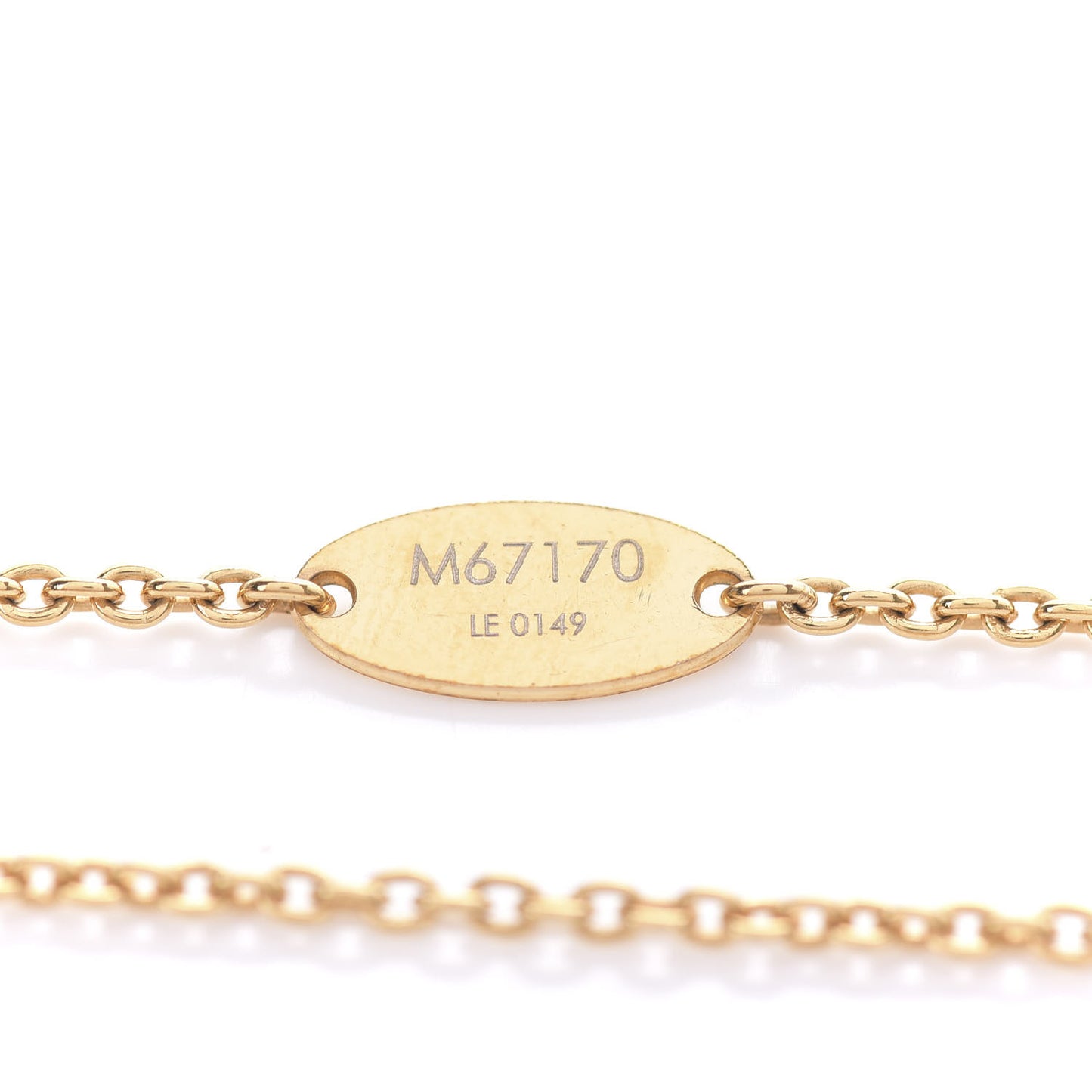 LV And Me Letter M Bracelet Gold