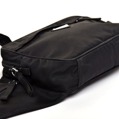 Prada Tessuto Nylon Saffiano Belt Bag Nero Black 6 of 10