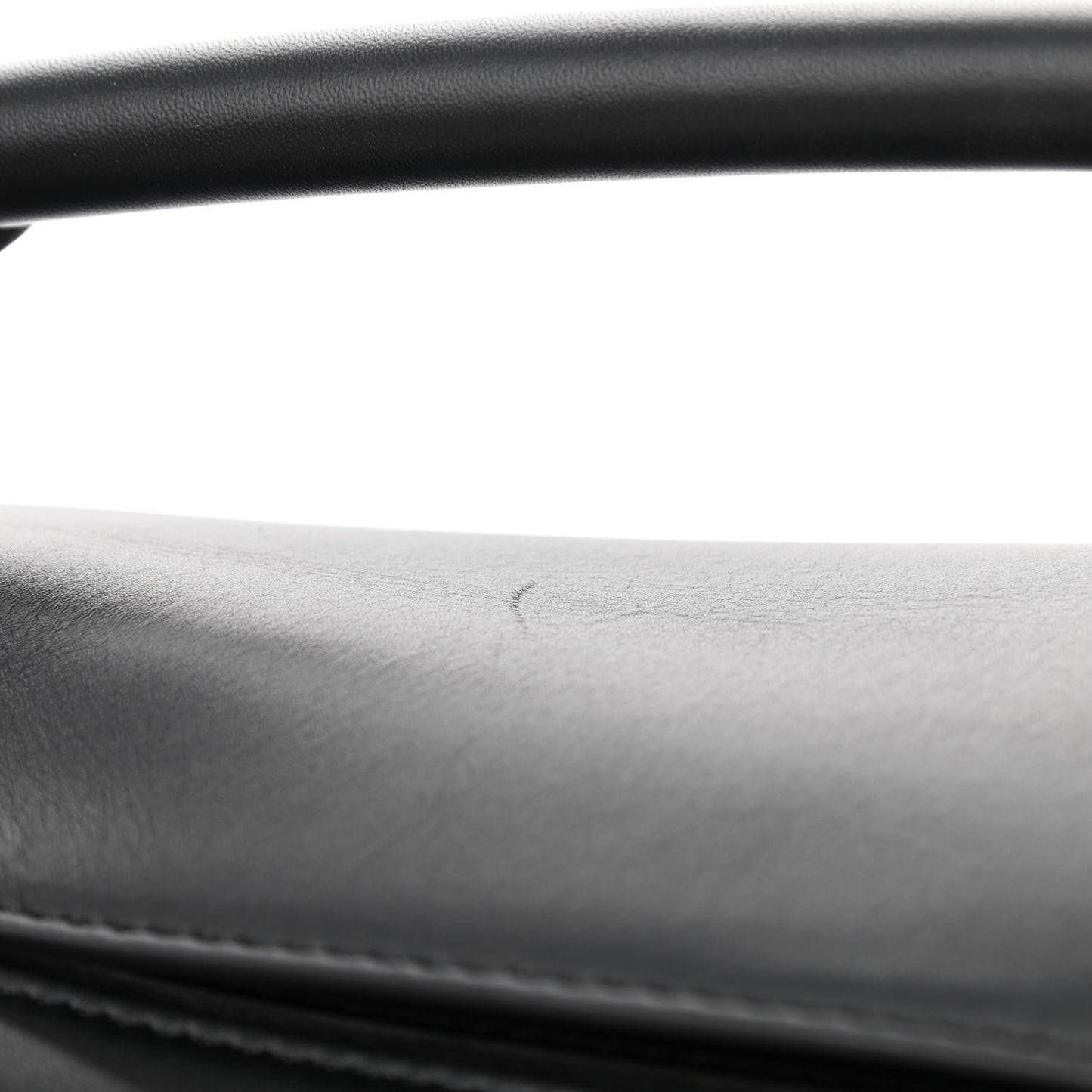 Satin Calfskin Small Puzzle Bag Black