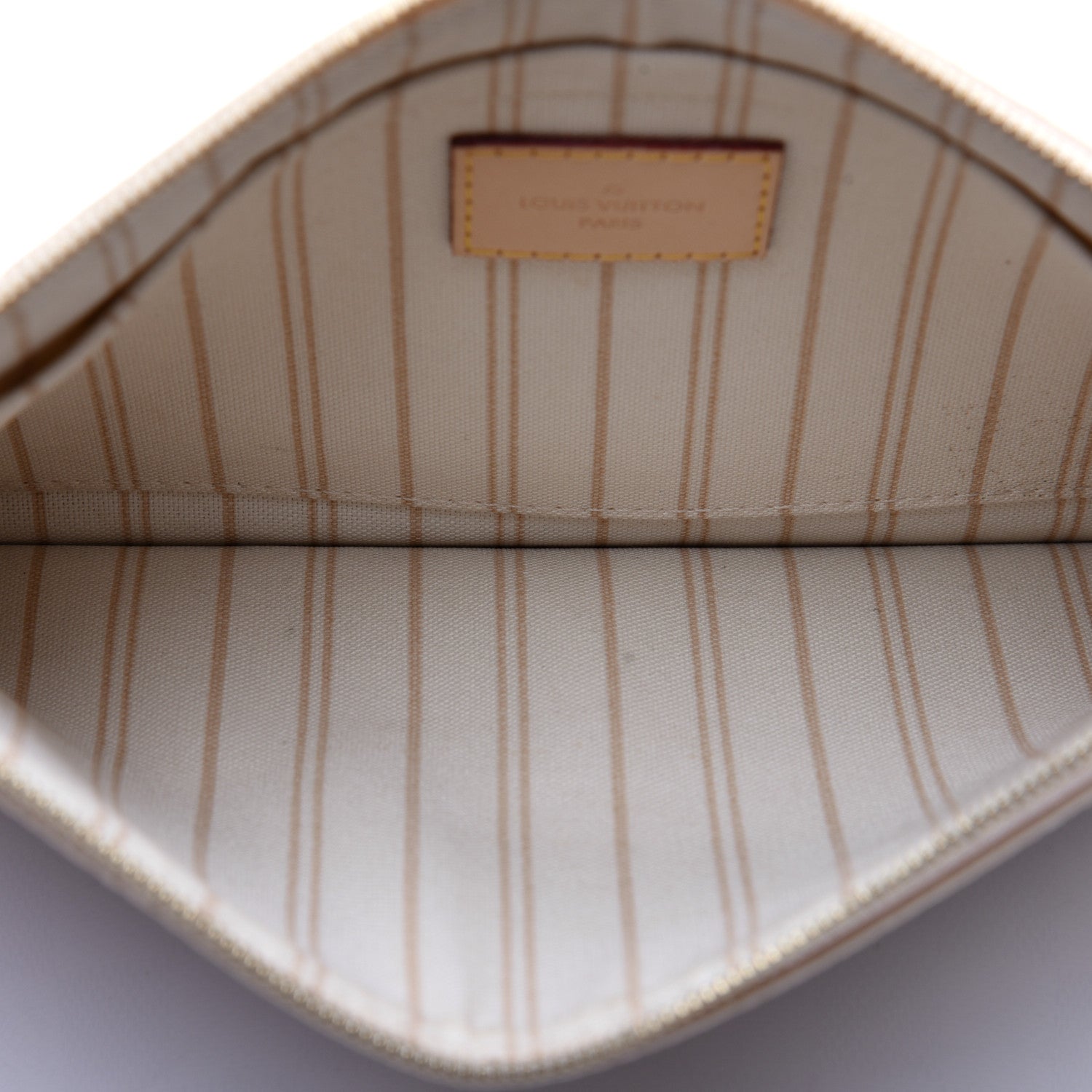 Louis Vuitton Damier Azur Neverfull MM GM Pochette 5 of 11