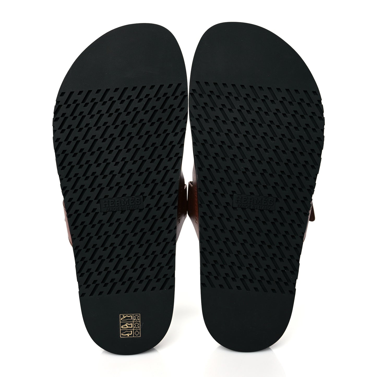 Calfskin Mens Chypre Sandals 42 Naturel