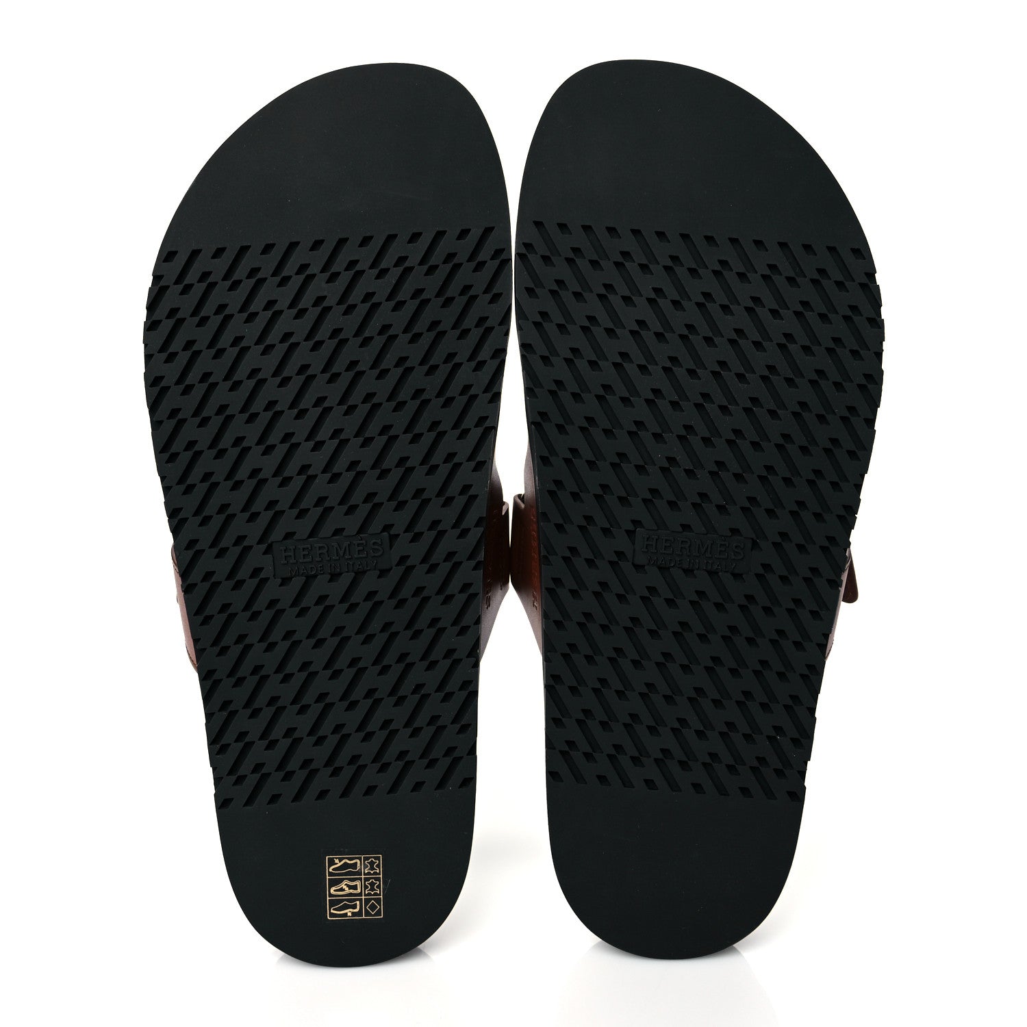 Hermes Calfskin Mens Chypre Sandals 42 Naturel 5 of 9