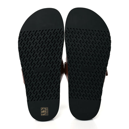 Hermes Calfskin Mens Chypre Sandals 42 Naturel 5 of 9