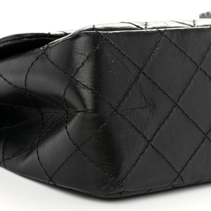Chanel Aged Calfskin Quilted 2.55 Reissue 226 Flap Black 9 of 12