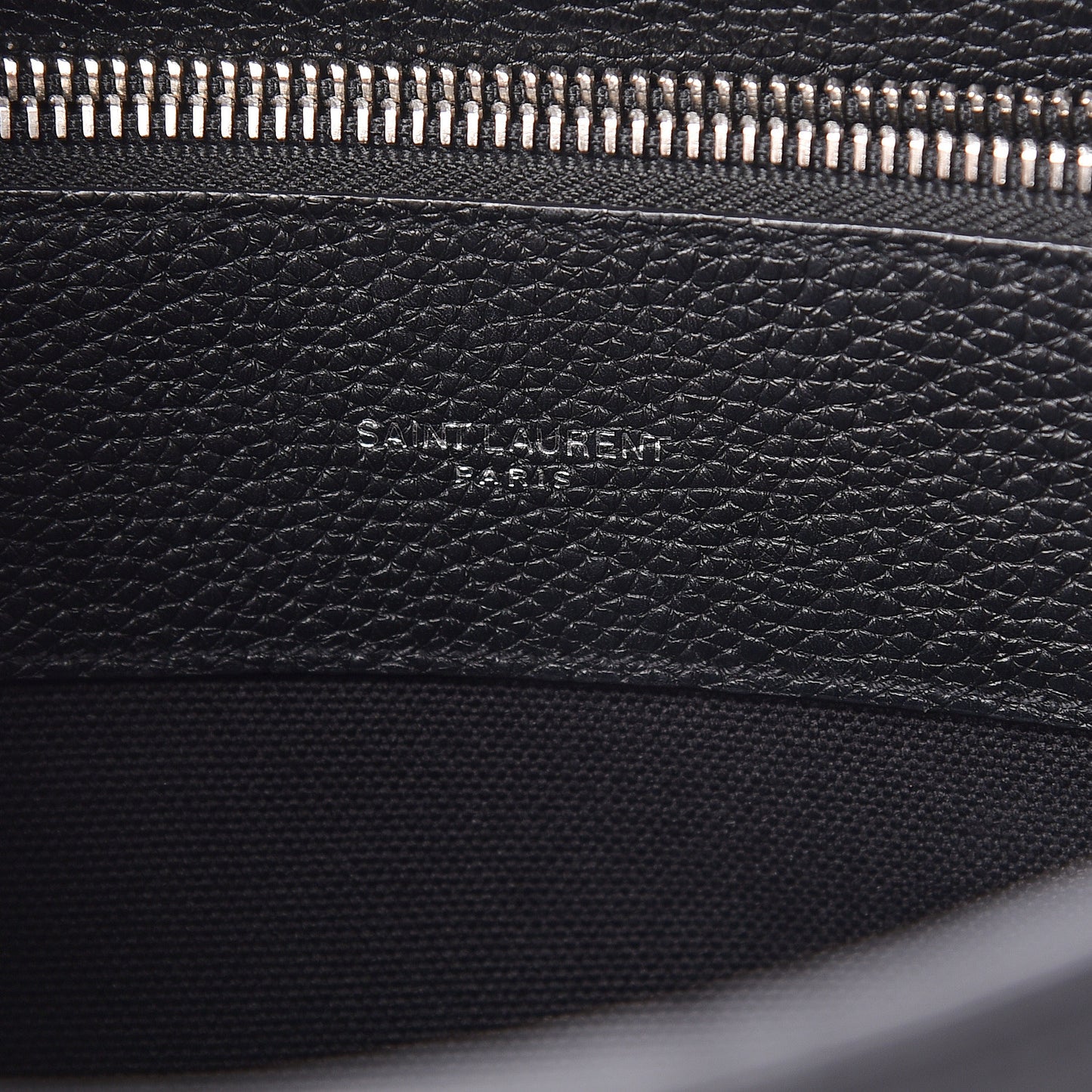 Grained Calfskin Small Supple Sac De Jour Black
