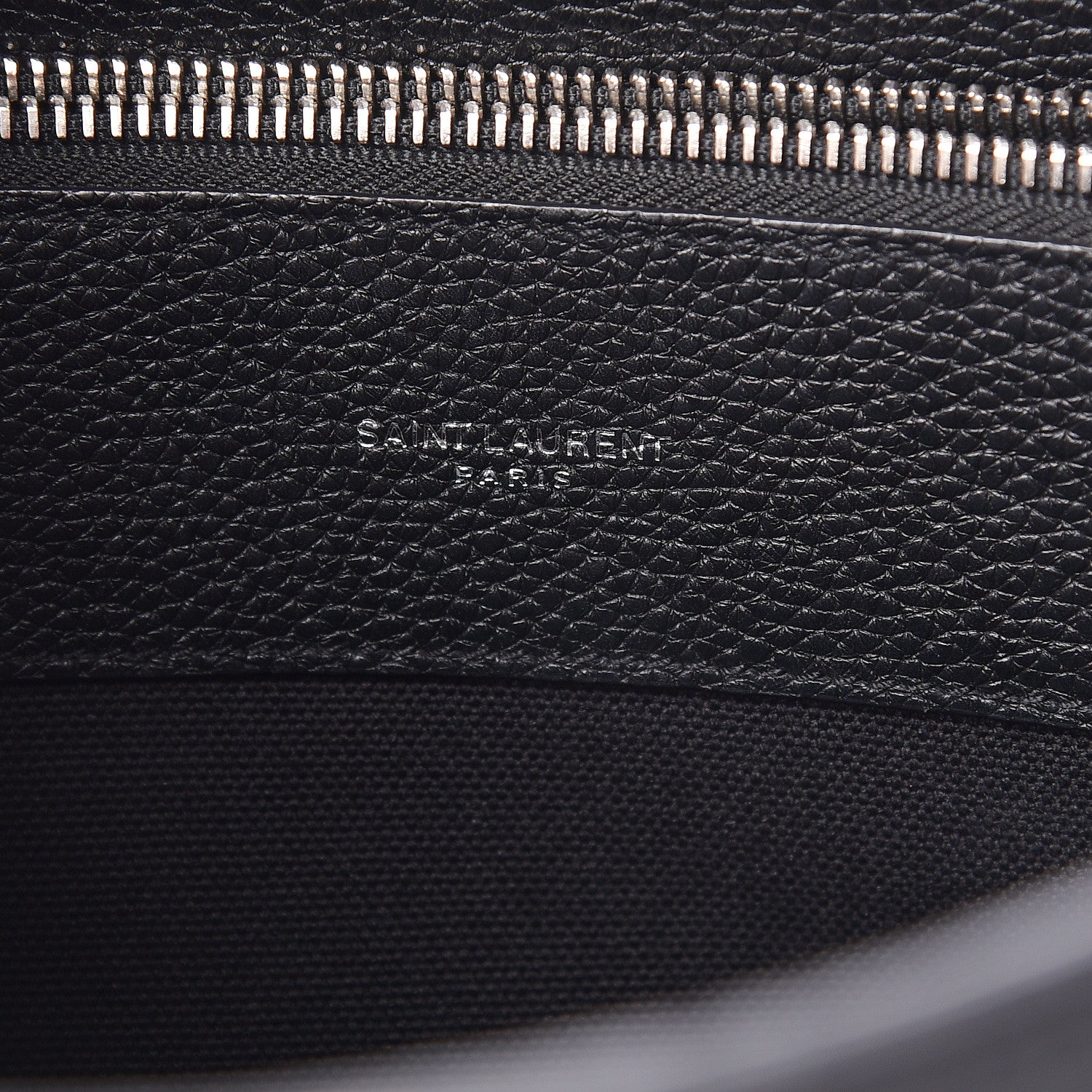 Saint Laurent Grained Calfskin Small Supple Sac De Jour Black 7 of 16