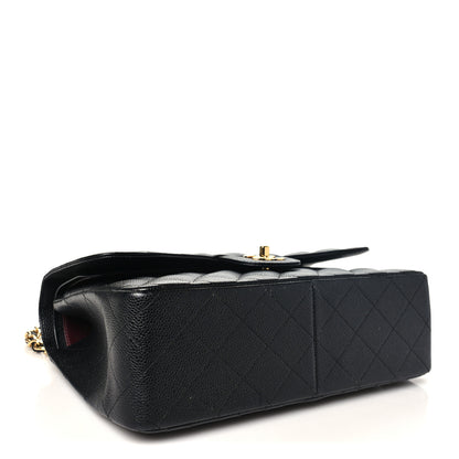Chanel Caviar Quilted Jumbo Double Flap Black 4 of 10