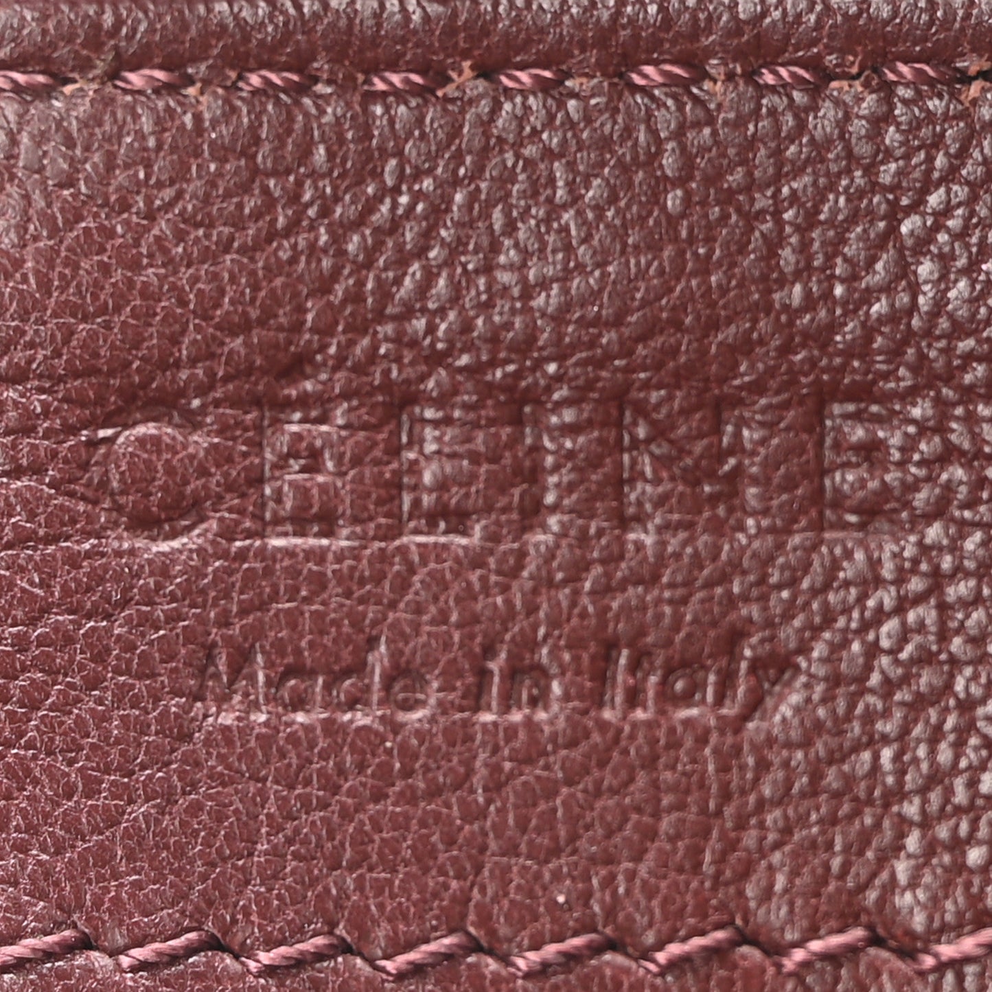 Smooth Lambskin Small Trio Crossbody Bag Burgundy
