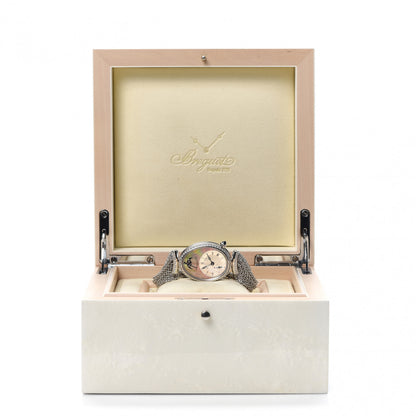 Breguet 18K White Gold Diamond Mother of Pearl 29mm Reine de Naples Automatic Watch 7 of 7