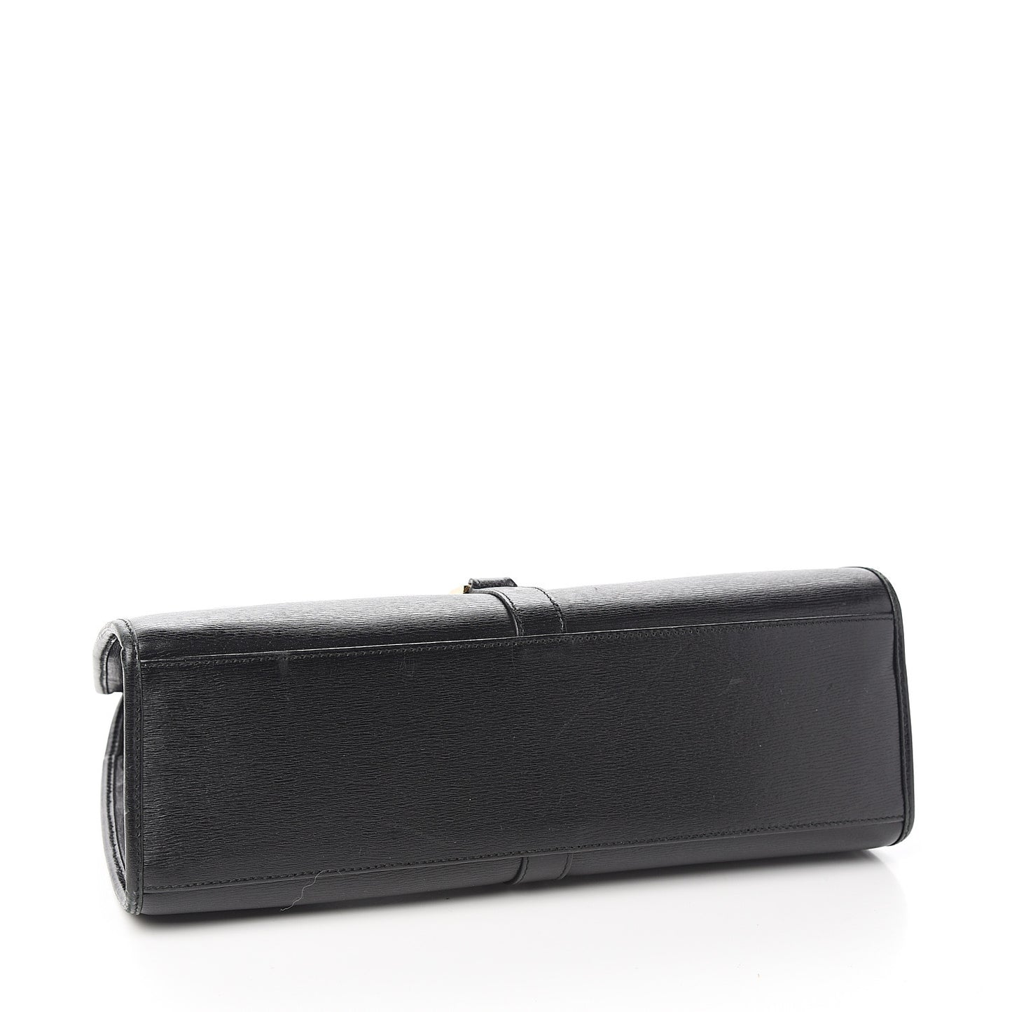 Calfskin Bardot Shoulder Bag Black
