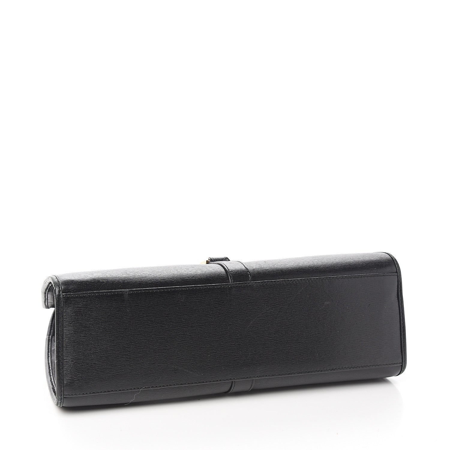 Gucci Calfskin Bardot Shoulder Bag Black 3 of 9