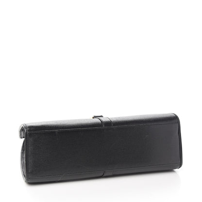 Gucci Calfskin Bardot Shoulder Bag Black 3 of 9