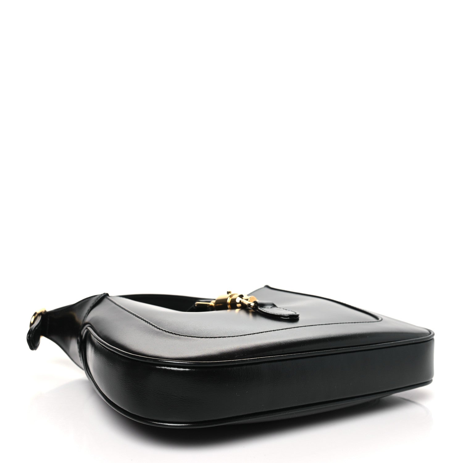 Gucci Boarded Dyana Lux Calfskin Small Jackie 1961 Hobo Black 4 of 10