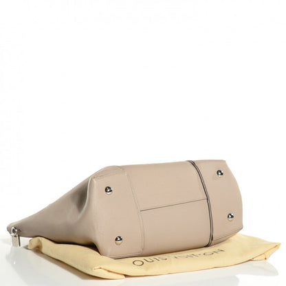 Louis Vuitton Veau Cachemire Soft Lockit MM Galet 8 of 32