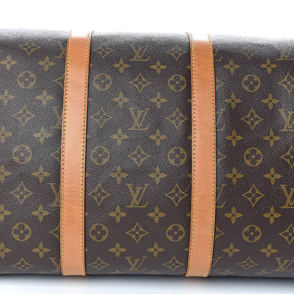 Louis Vuitton Monogram Keepall Bandouliere 55 12 of 13