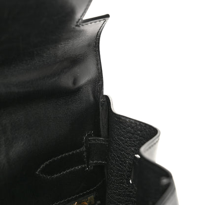 Hermes Box Kelly Retourne 32 Black 12 of 22
