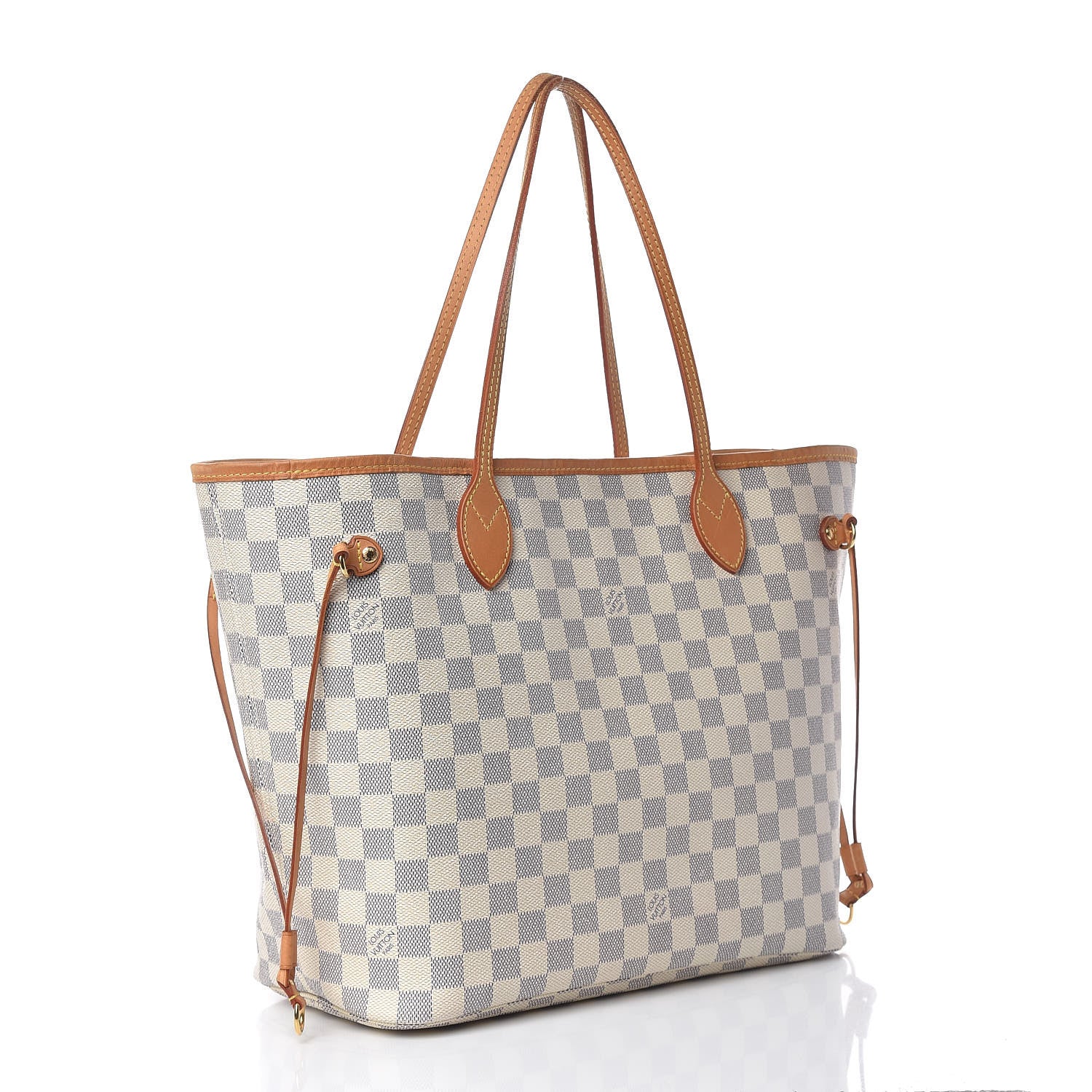 Louis Vuitton Damier Azur Neverfull MM 3 of 12