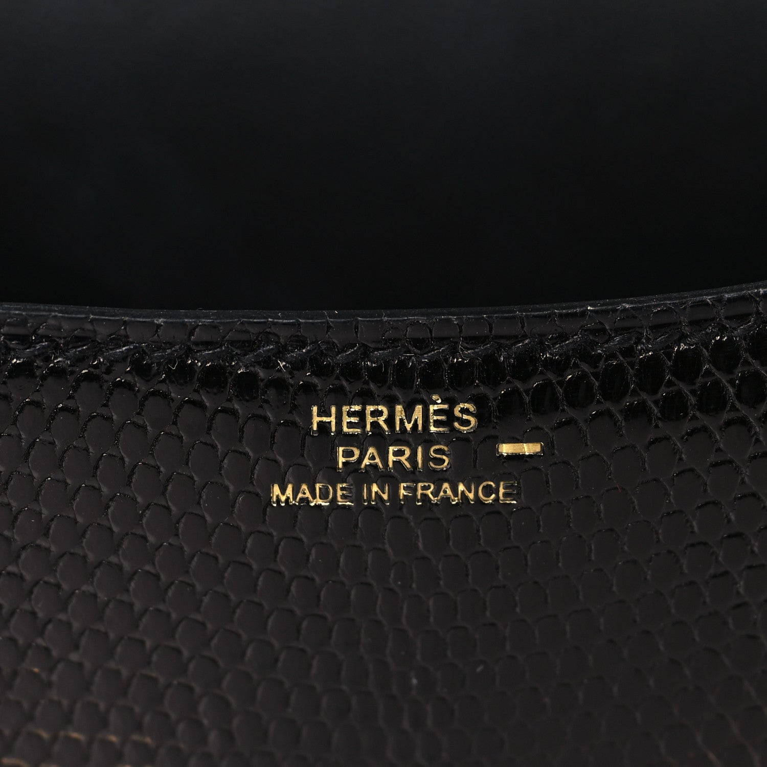Hermes Lizard Niloticus Micro Constance 14 Black 6 of 10