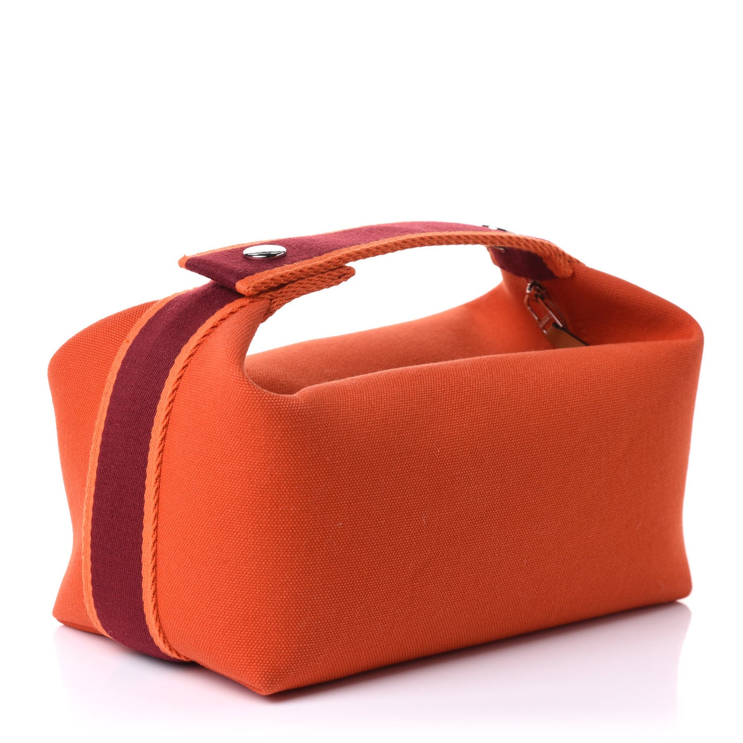 Canvas Small Bride-A-Brac Pouch Orange Burgundy