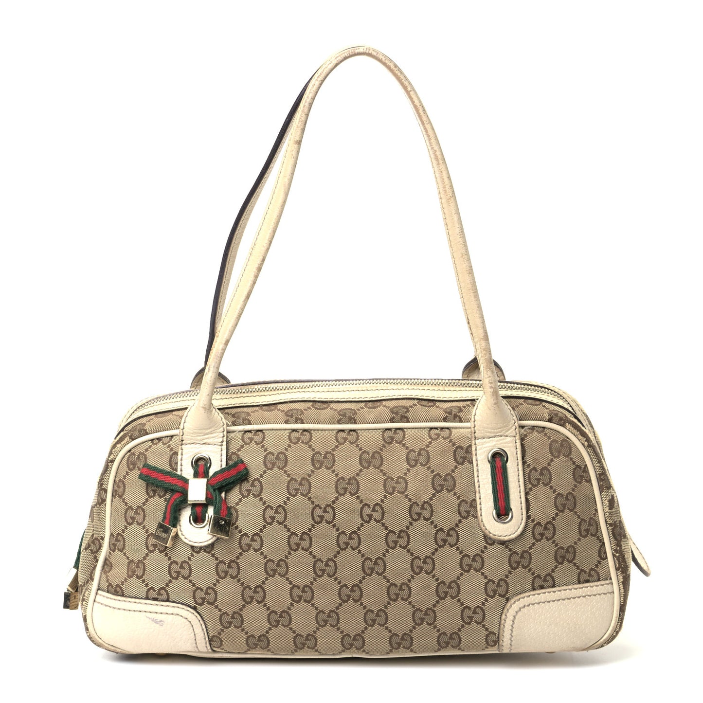Monogram Small Princy Satchel Off White