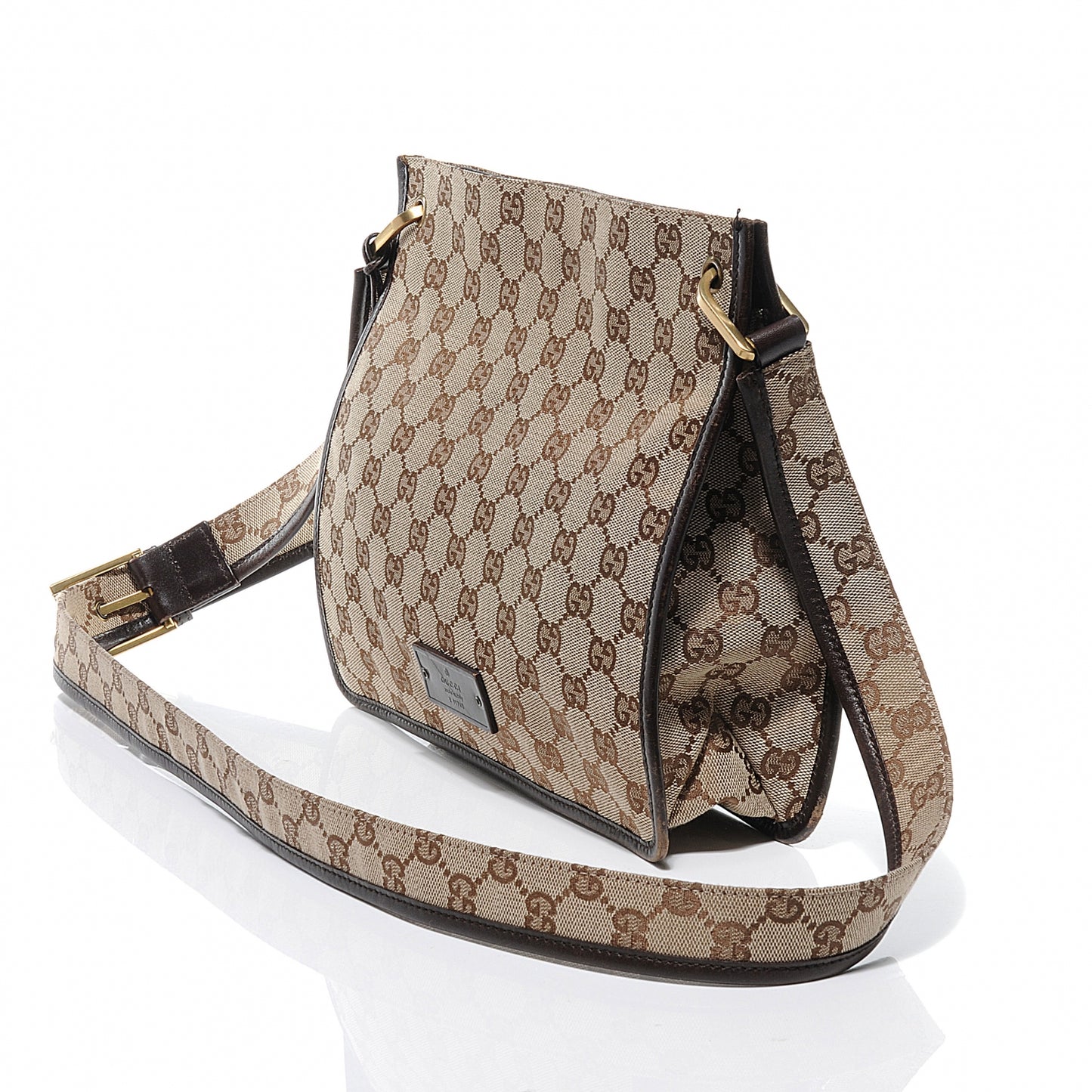 Monogram Messenger Bag Ebony