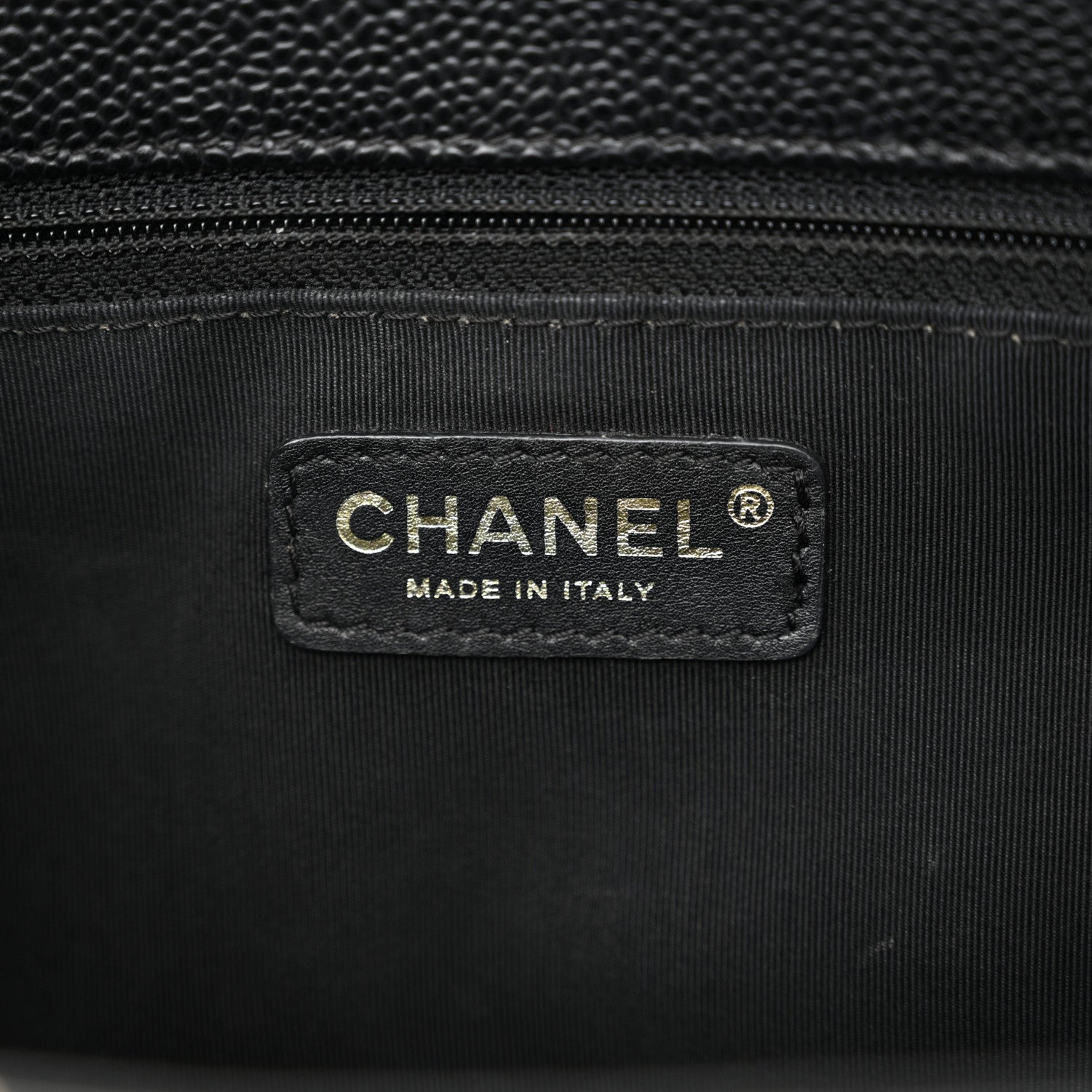 Chanel Caviar Quilted Grand Shopping Tote GST Black 6 of 22