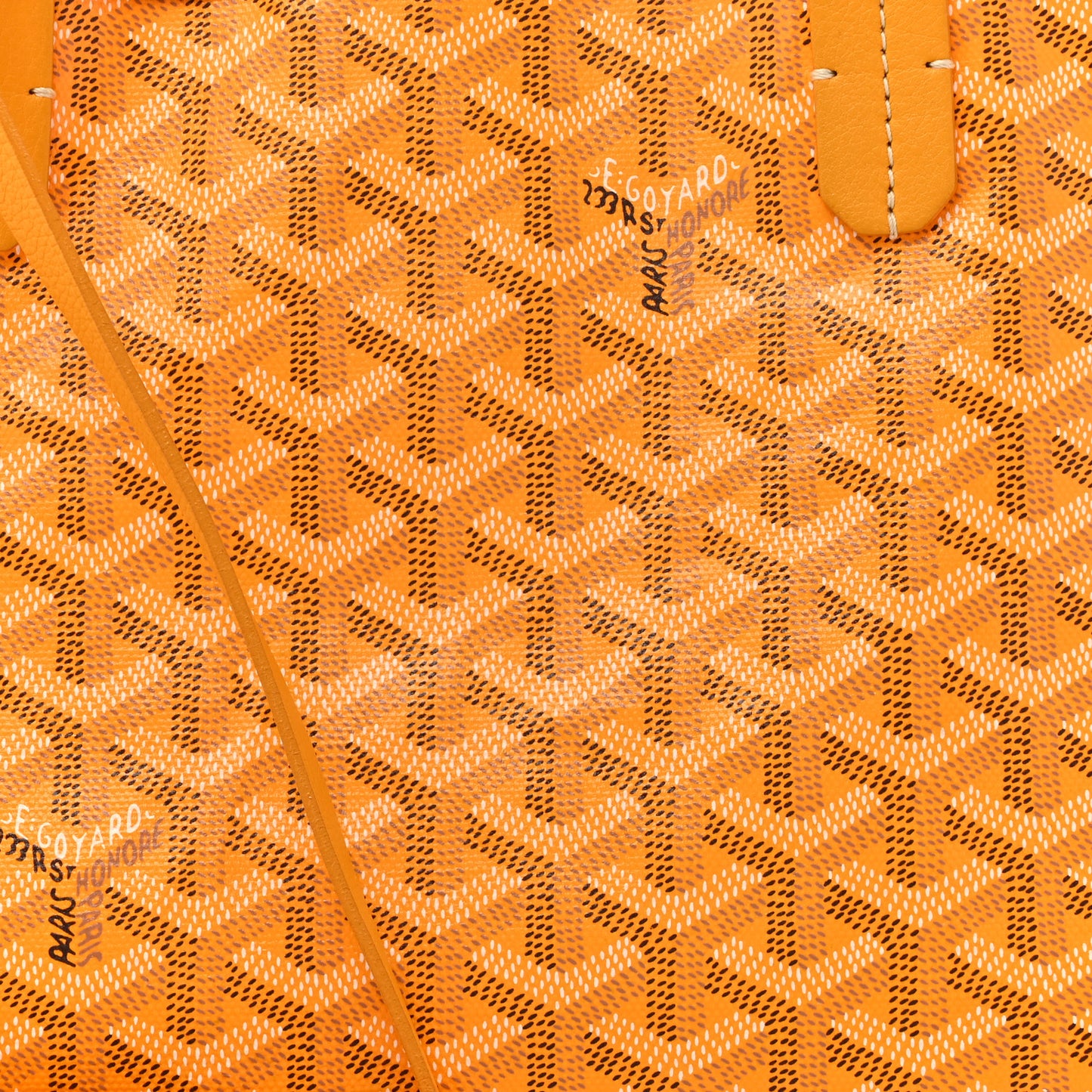 Goyardine Saint Louis PM Yellow