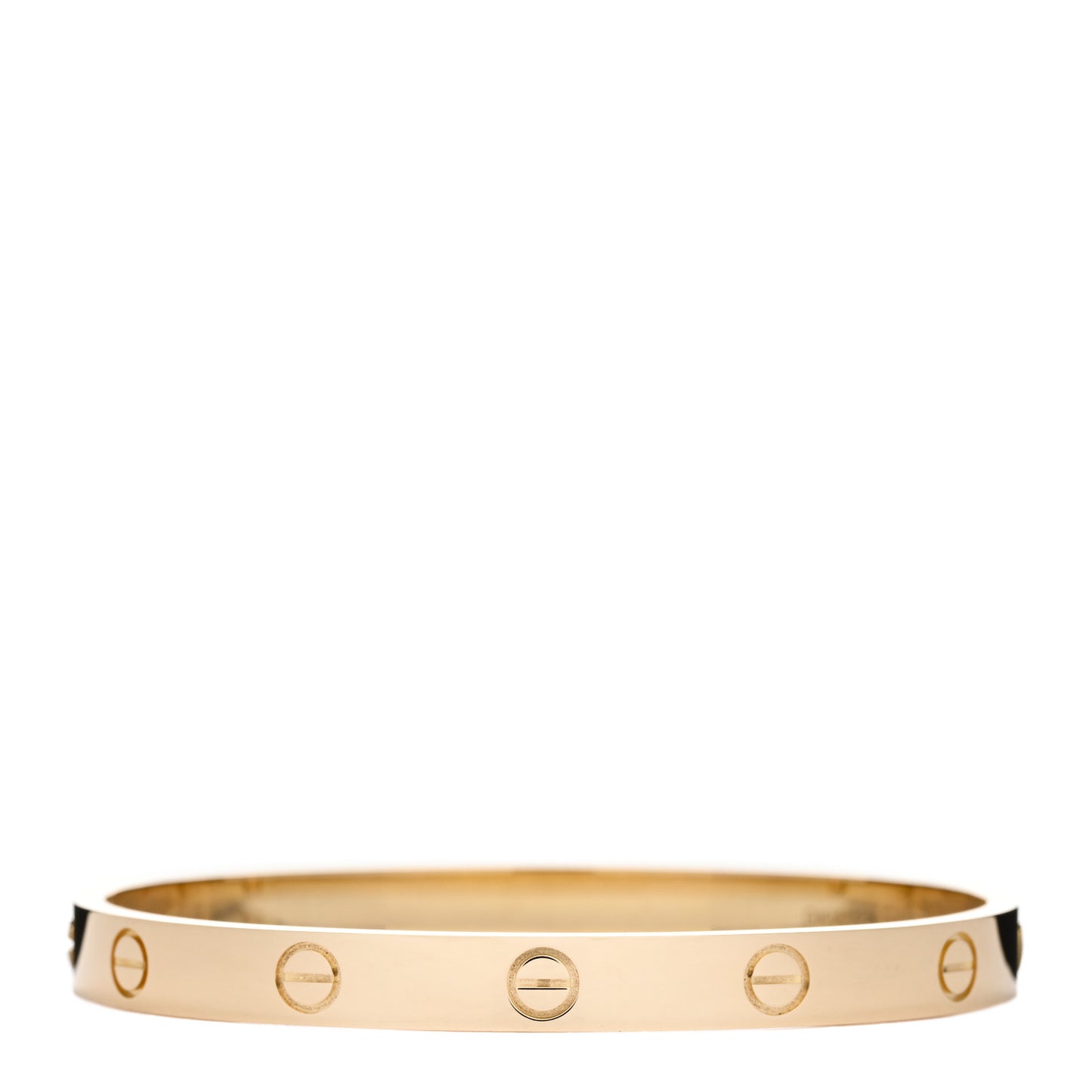18K Yellow Gold LOVE Bracelet 17
