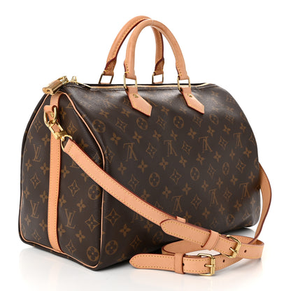 Louis Vuitton Monogram Speedy Bandouliere 35 3 of 10