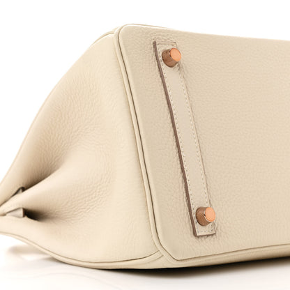 Hermes Togo Birkin 30 Craie 9 of 12