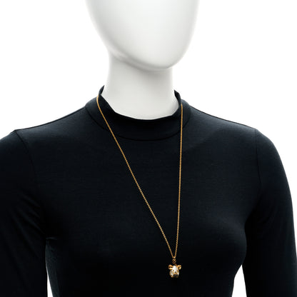 Louis Vuitton Vuittonite Rat Necklace Gold 2 of 6