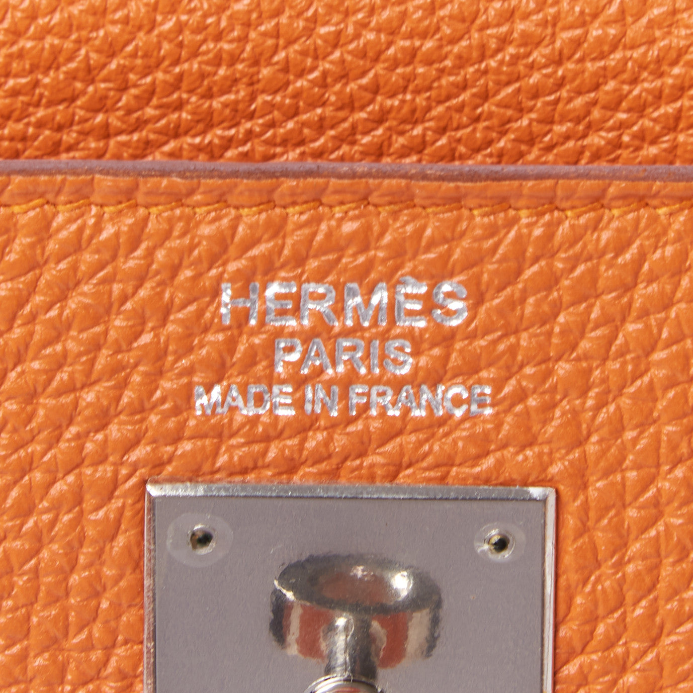Hermes Togo Kelly Retourne 35 Orange 22 of 32