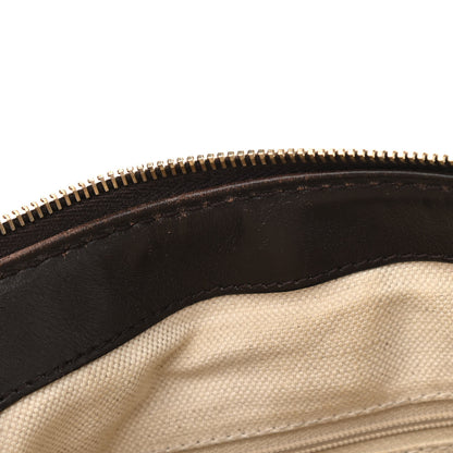 Gucci Monogram Medium Sukey Top Handle Dark Brown 13 of 14