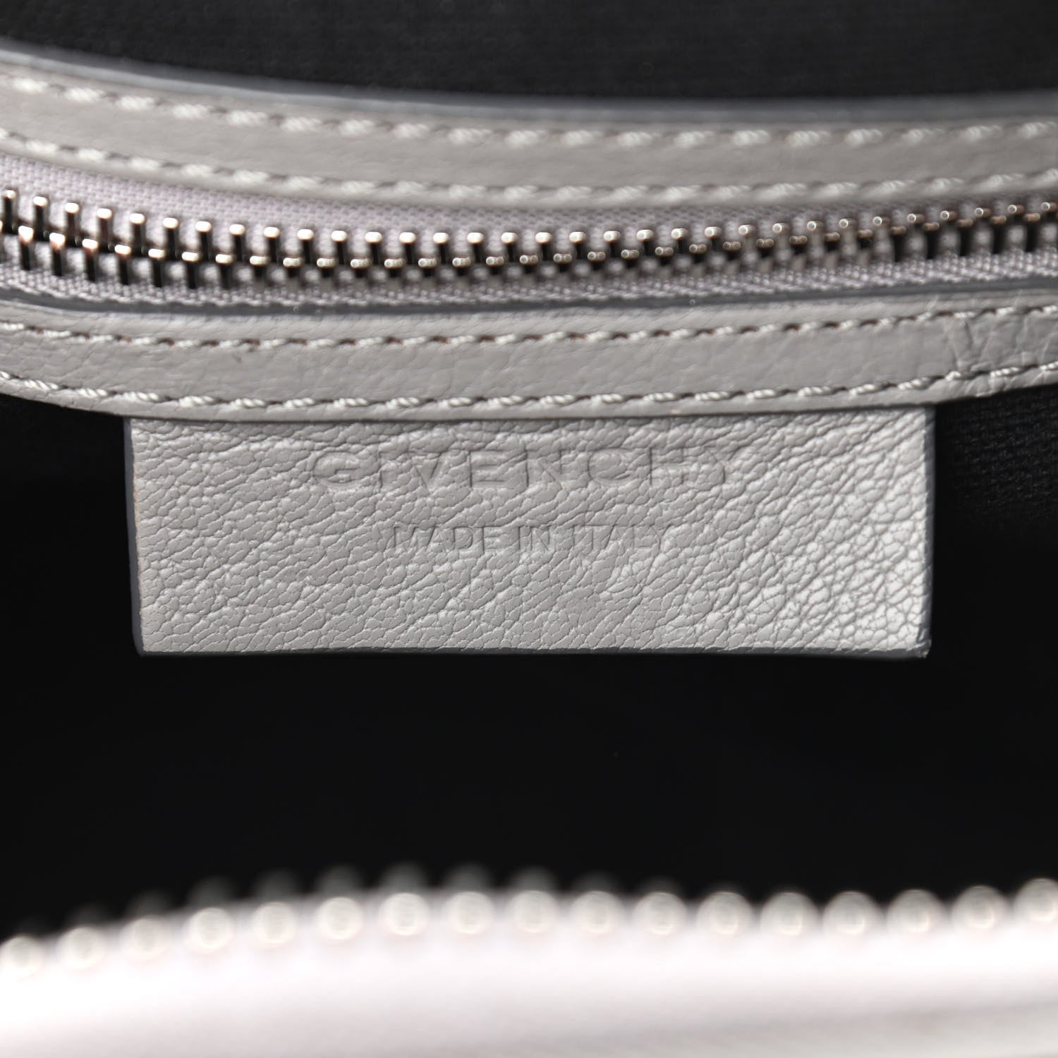 Givenchy Sugar Goatskin Mini Antigona Pearl Grey 6 of 12