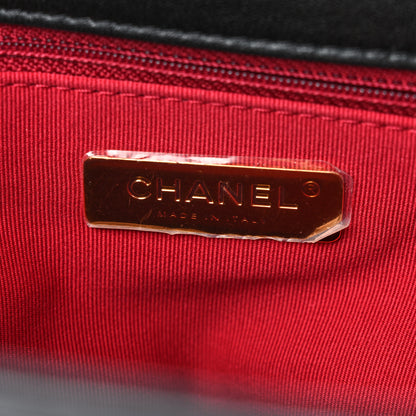 Chanel Lambskin Quilted Chanel 19 Backpack Black 6 of 10